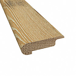 Prefinished Vintage French Oak Hardwood 3/8 in thick x 2.75 in wide x 78 in Length Stair Nose